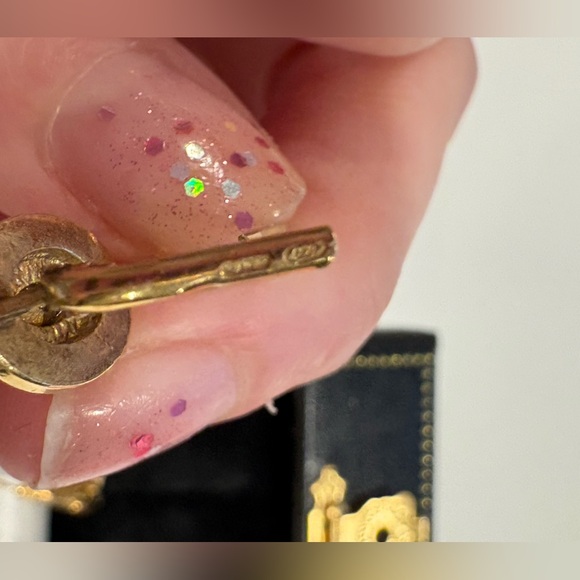 Vintage gold earrings